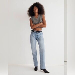Madewell Light Blue Straight Leg Jeans